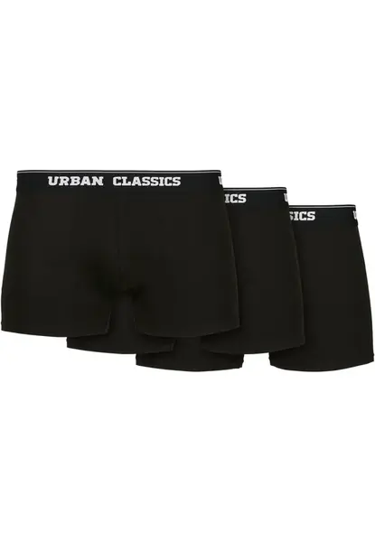 Urban Classics Boxerky  čierna / biela