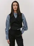 4TAILORS Vesta  čierna