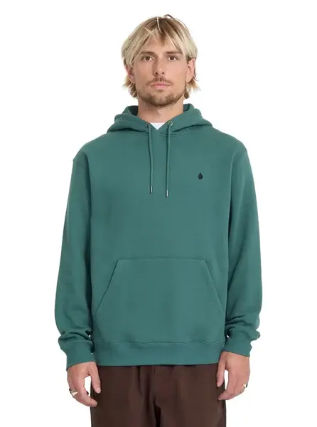 Volcom pánská mikina Single Stone Po Rifle Green | Zelená | Velikost L