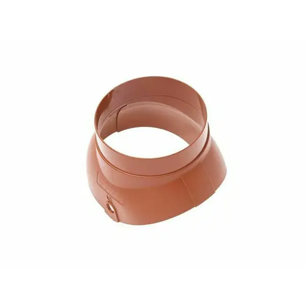 BRAMAC PVC nadstavec odvodu spalín DuroV 128 mm tmavohnedý