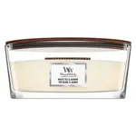 Woodwick White Tea & Jasmine vonná svíčka 453,6 g