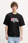 Bavlněné tričko Fiorucci Curly Lollipop Logo Boxy T-Shirt