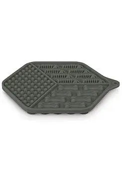 Lízací podložka pro kočky silicone šedá Zolux