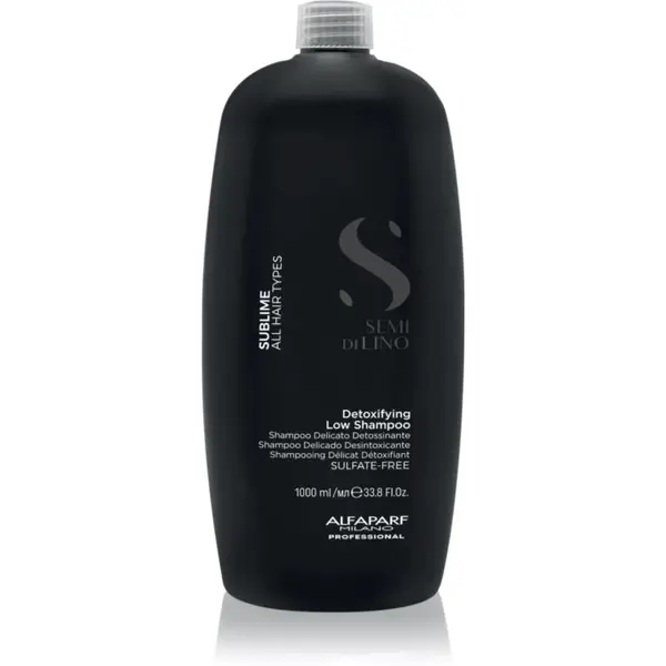 Alfaparf Milano Semi di Lino Sublime čistiaci detoxikačný šampón pre všetky typy vlasov 1000 ml
