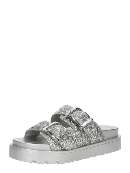 BUFFALO Šľapky 'Raya'  strieborná