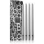 Baobab Collection Candela Silver svíčka 4 ks