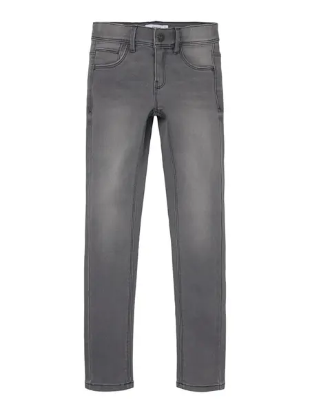 NAME IT Džínsy 'Polly'  sivý denim