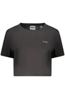 Čierne tričko s krátkym rukávom