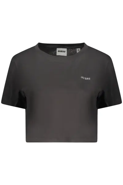 Čierne tričko s krátkym rukávom