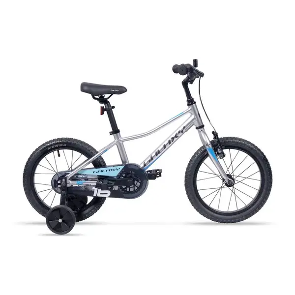 Dětské kolo Galaxy Sputnik 16" - model 2026 9" (100-125 cm) stříbrná