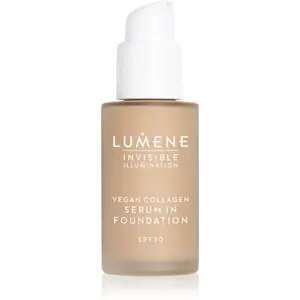 Lumene Invisible Illumination Vegan Collagen Serum in Foundation lehký make-up s vyživujícím účinkem SPF 30 4 30 ml