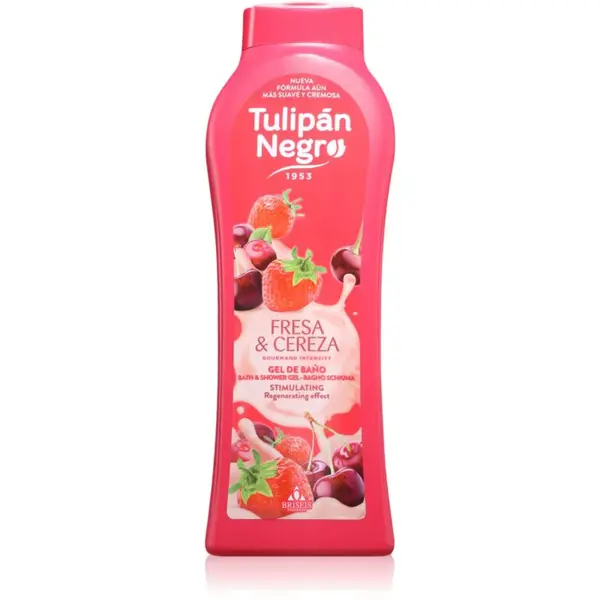 Tulipán Negro Fresa Y Cereza sprchový gel 650 ml