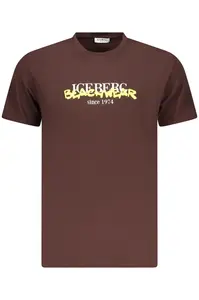 Hnědé tričko Iceberg s krátkým rukávem