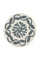 Koberec do koupelny Madam Stoltz Round Tufted