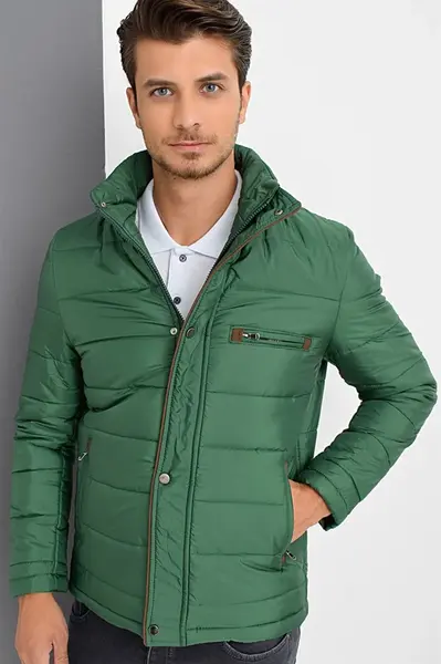 M8625 DEWBERRY MEN'S COAT-GREEN