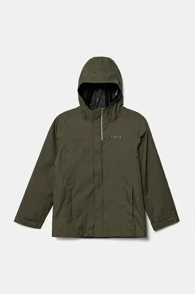 Dětská bunda Columbia Watertight zelená barva, 2089921