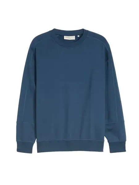 TOM TAILOR DENIM Mikina  námornícka modrá