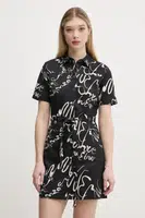 Šaty Desigual RODAS černá barva, mini, 25SWVW38
