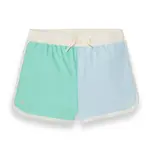 KiETLA ICONIK plavky s UV ochranou - šortky - Blue Green - 2-4 roky