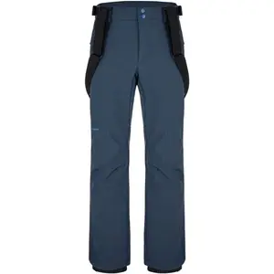 LOAP LUPOUN Pánske softshellové nohavice, tmavo modrá, veľkosť