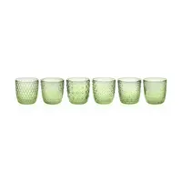 Sada skleniček IVV 0,31 ml 6-pack zelená barva