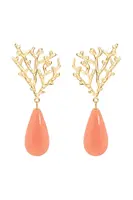 Pozlacené náušnice Lilou 253/46/KOL/KOR/PO