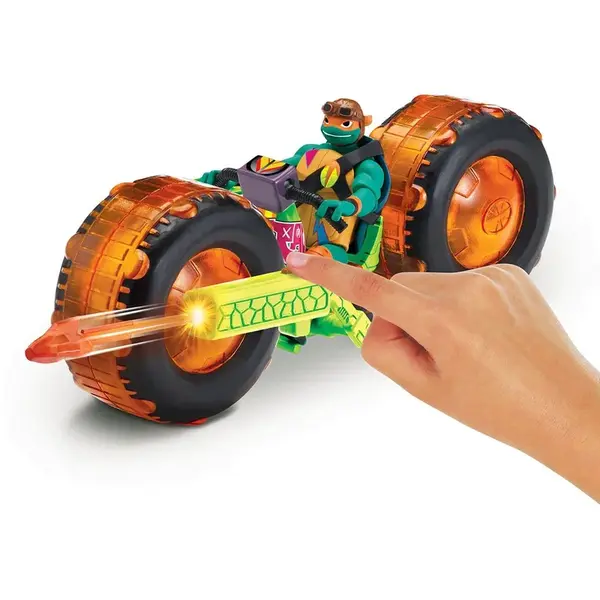 Teenage Mutant Ninja Turtles motorka s figúrkou Michelangelo