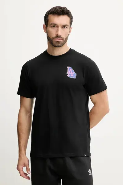 Bavlněné tričko 47 brand MLB Los Angeles Dodgers