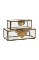 Úložný box Madam Stoltz průhledná barva