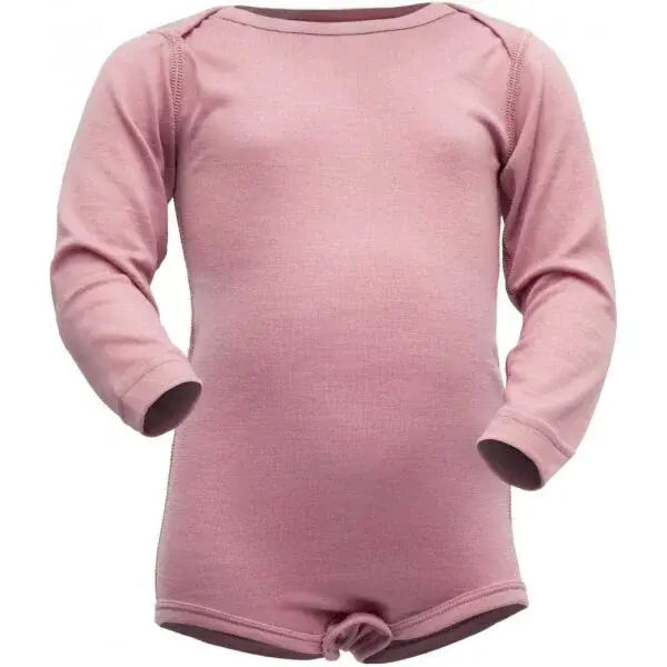 Devold BREEZE BABY Dětské body, růžová, velikost