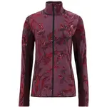 KARI TRAA THALENA Dámská fleecová mikina, vínová, velikost