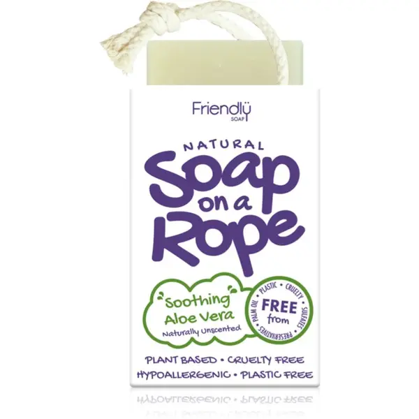 Friendly Soap Soap on a Rope Aloe Vera prírodné mydlo 95 g