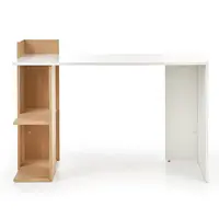 Písací stôl Fino dub zlatá/biela