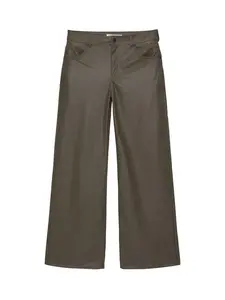 Pull&Bear Nohavice  olivová