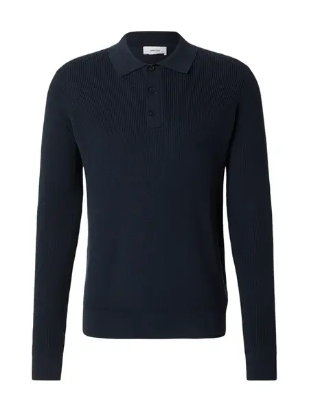 DAN FOX APPAREL Sveter 'Davin'  námornícka modrá