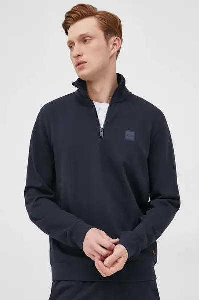 Bavlněná mikina BOSS Zetrust