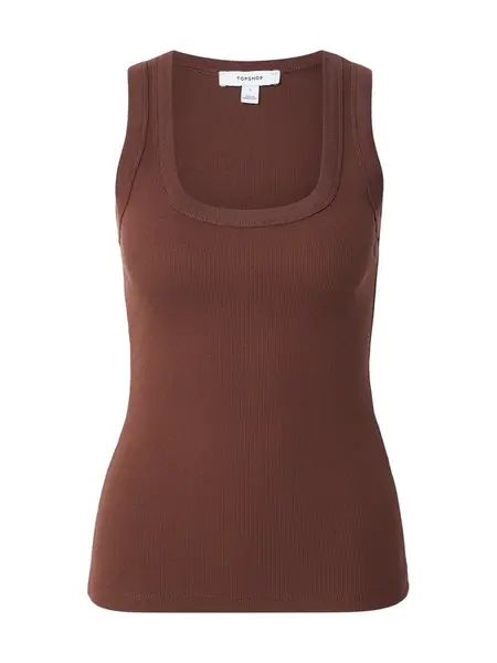 TOPSHOP Top 'HONEY'  čokoládová