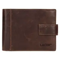 Pánská kožená peněženka Lagen Bojan - hnědá