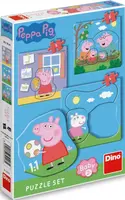Puzzle set Peppa Pig: Rodina 3–5 dílků baby