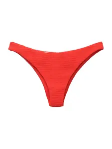 Pull&Bear Bikinové nohavičky  červená