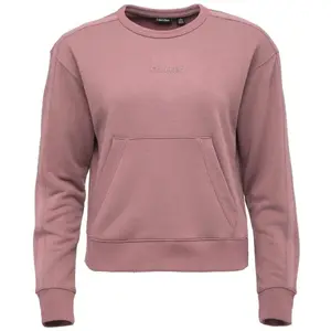 Calvin Klein PW - Pullover Cropped Dámska mikina, ružová, veľkosť