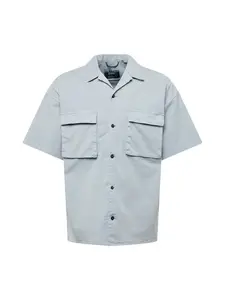 JACK & JONES Košeľa 'JCOBENTZON'  modrosivá
