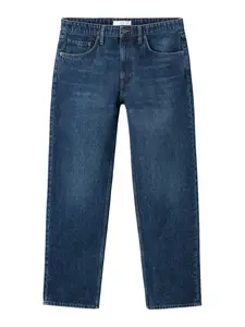 MANGO MAN Džínsy 'Moby'  modrá denim