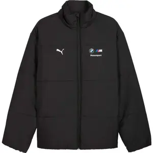Puma BMW M MOTORSPORT ESSENTIALS+ PUFFER JACKET Pánská bunda, černá, velikost