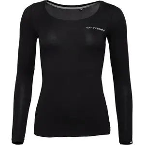 TRIMM BRAVE LADY Dámské tričko s dlouhým rukávem, černá, velikost