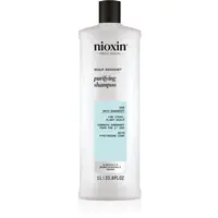 Nioxin Scalp Recovery Purifying Shampoo šampon pro řídnoucí a zplihlé vlasy proti lupům 1000 ml