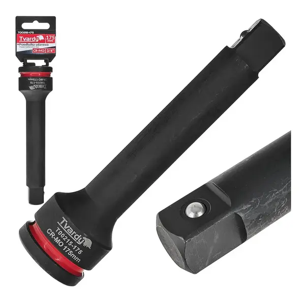 TVARDY Nárazová prodlužovací tyč 3/4" 175 mm CR-MO