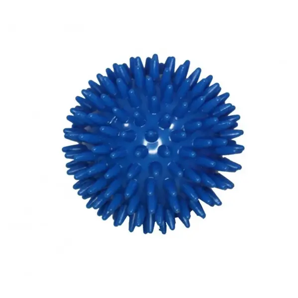 MODOM Masážna loptička ježko modrý 8 cm