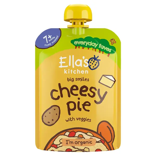ELLA'S KITCHEN Syrový koláč so zeleninou BIO 130 g