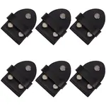6Pcs Cowhide Leather Loop Keepers